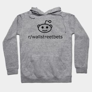 r/wallstreetbets (black) Hoodie